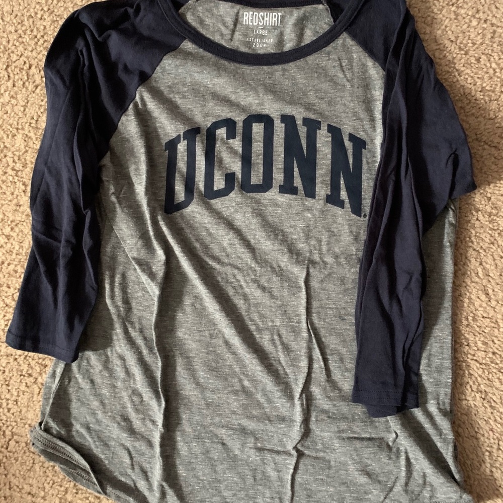 UCONN women’s 3/4 sleeve shirt